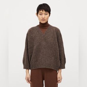 Babaa no. 29 Wool Sweater in Oak